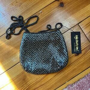 Y2K-era Inge Christopher hand-beaded evening bag